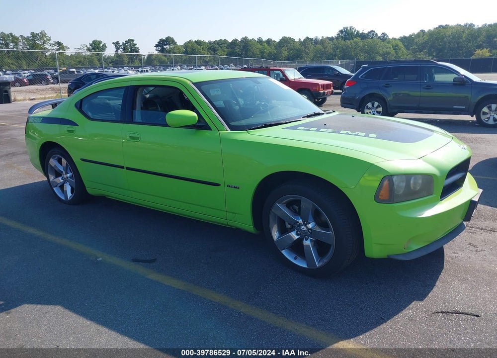 2007 DODGE CHARGER RT VIN: 2B3LA53HX7H738811