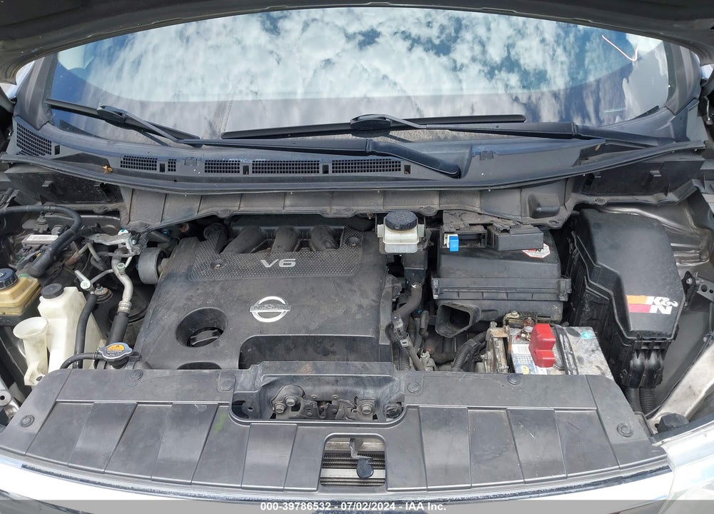 2013 NISSAN QUEST SL VIN: JN8AE2KP9D9066094