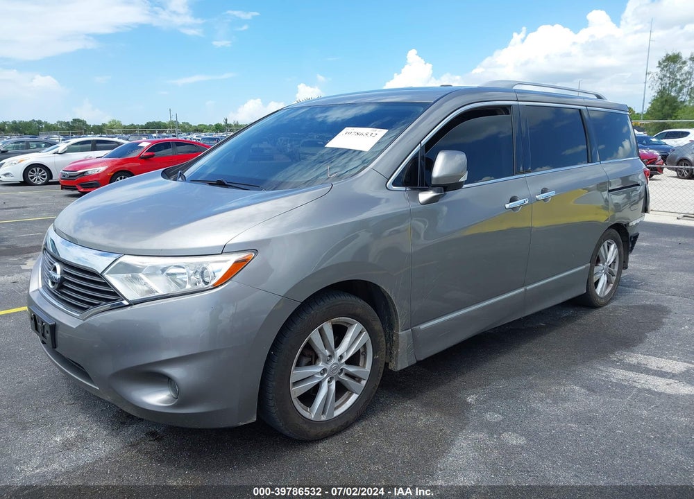 2013 NISSAN QUEST SL VIN: JN8AE2KP9D9066094