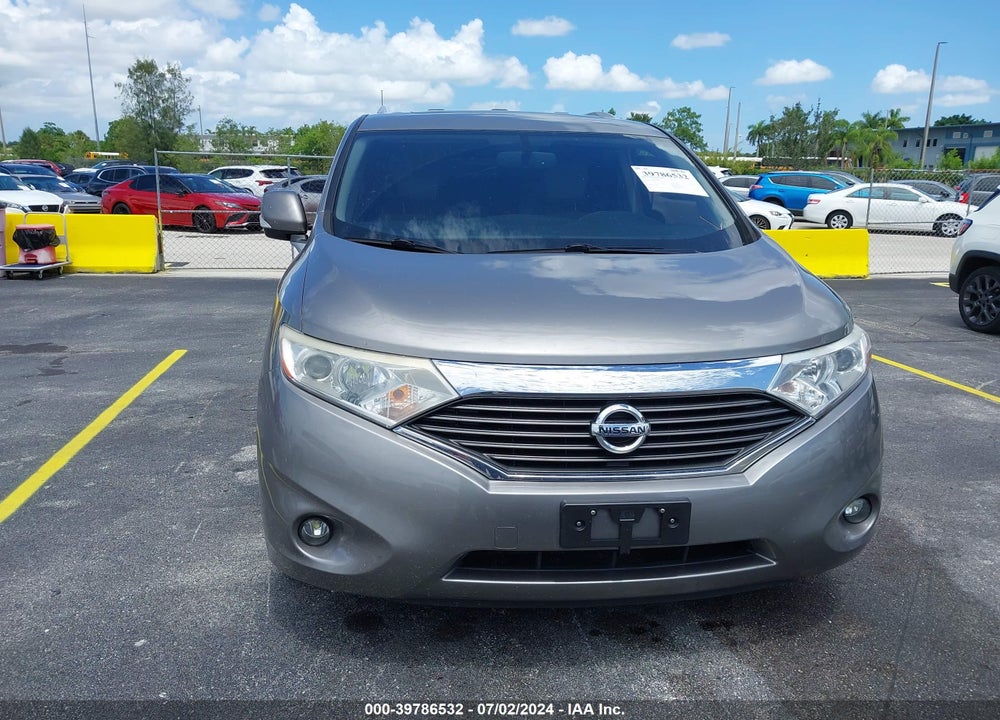 2013 NISSAN QUEST SL VIN: JN8AE2KP9D9066094