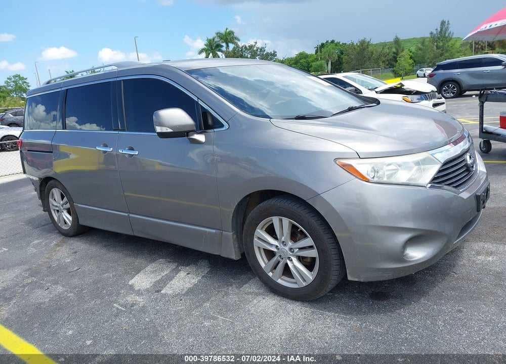 2013 NISSAN QUEST SL VIN: JN8AE2KP9D9066094