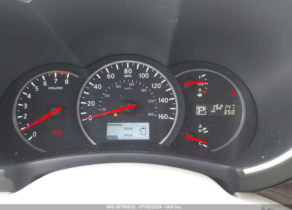 2013 NISSAN QUEST SL VIN: JN8AE2KP9D9066094