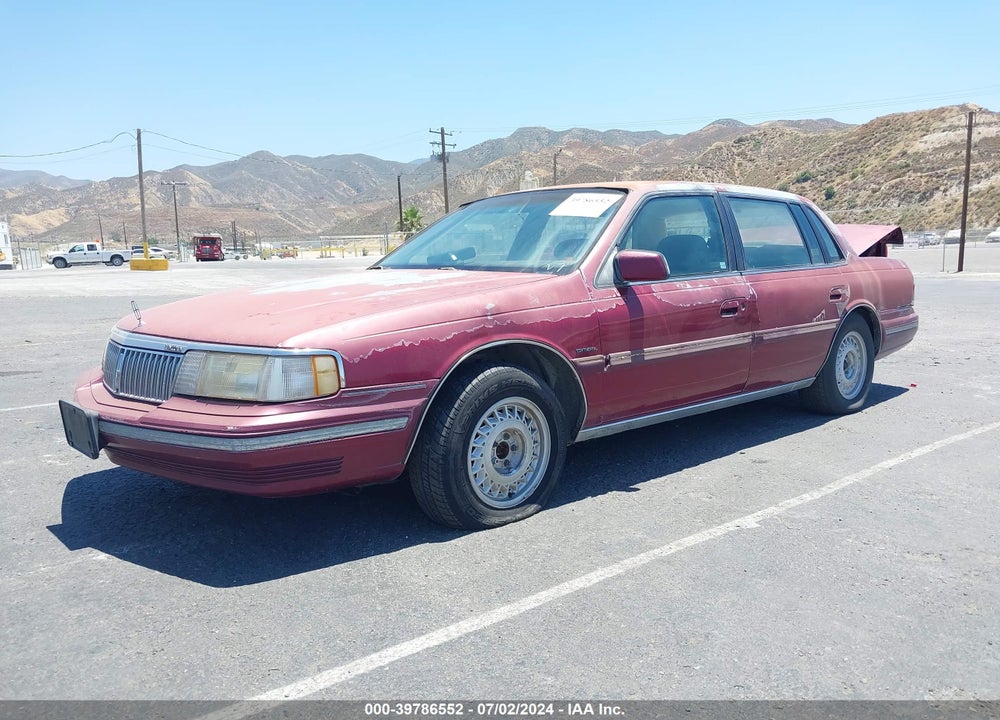 1993 LINCOLN CONTINENTAL EXECUTIVE VIN: 1LNLM9742PY631371