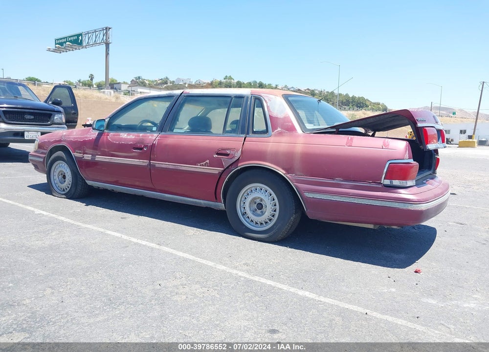 1993 LINCOLN CONTINENTAL EXECUTIVE VIN: 1LNLM9742PY631371