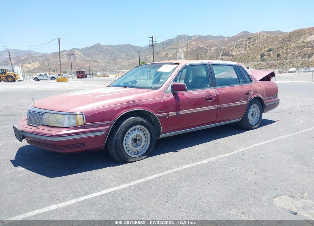 1993 LINCOLN CONTINENTAL EXECUTIVE VIN: 1LNLM9742PY631371
