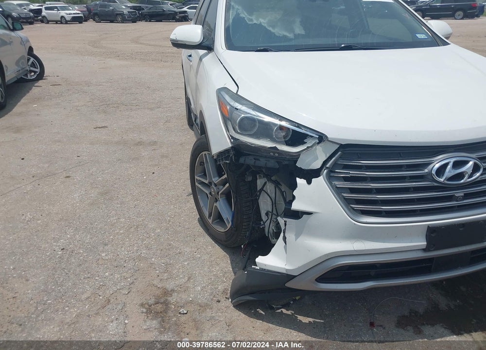 2017 HYUNDAI SANTA FE VIN: KM8SR4HF4HU241168