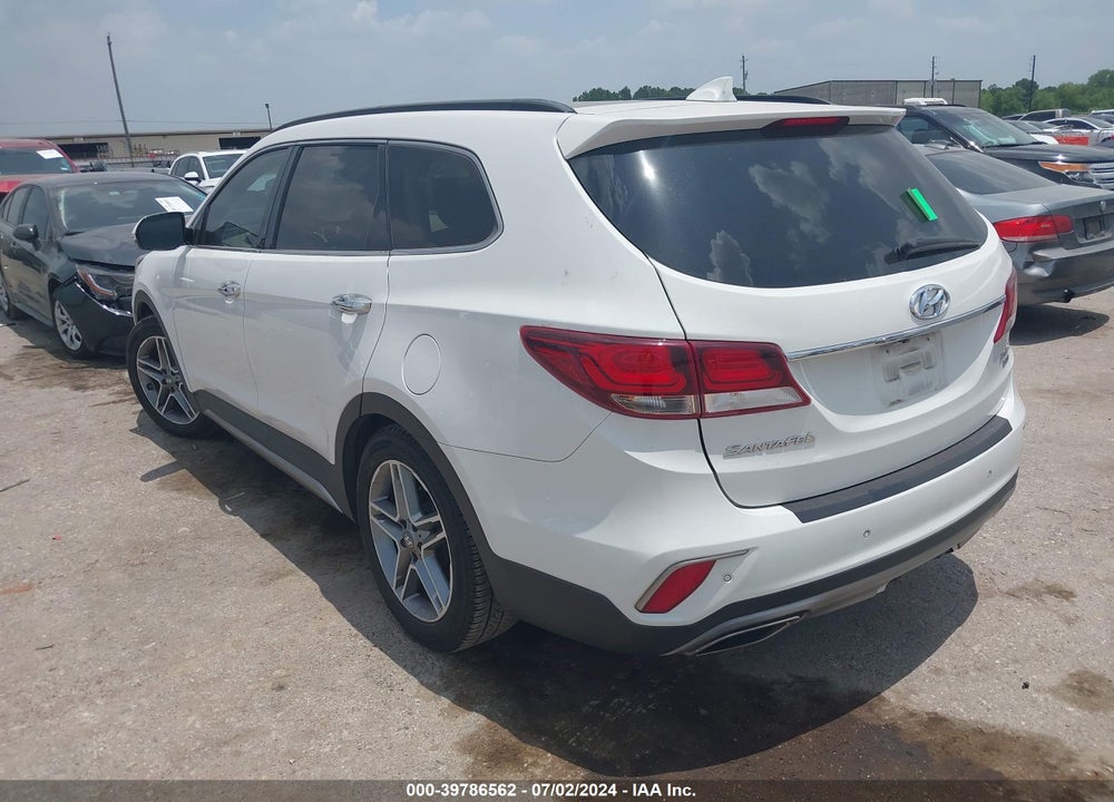 2017 HYUNDAI SANTA FE VIN: KM8SR4HF4HU241168