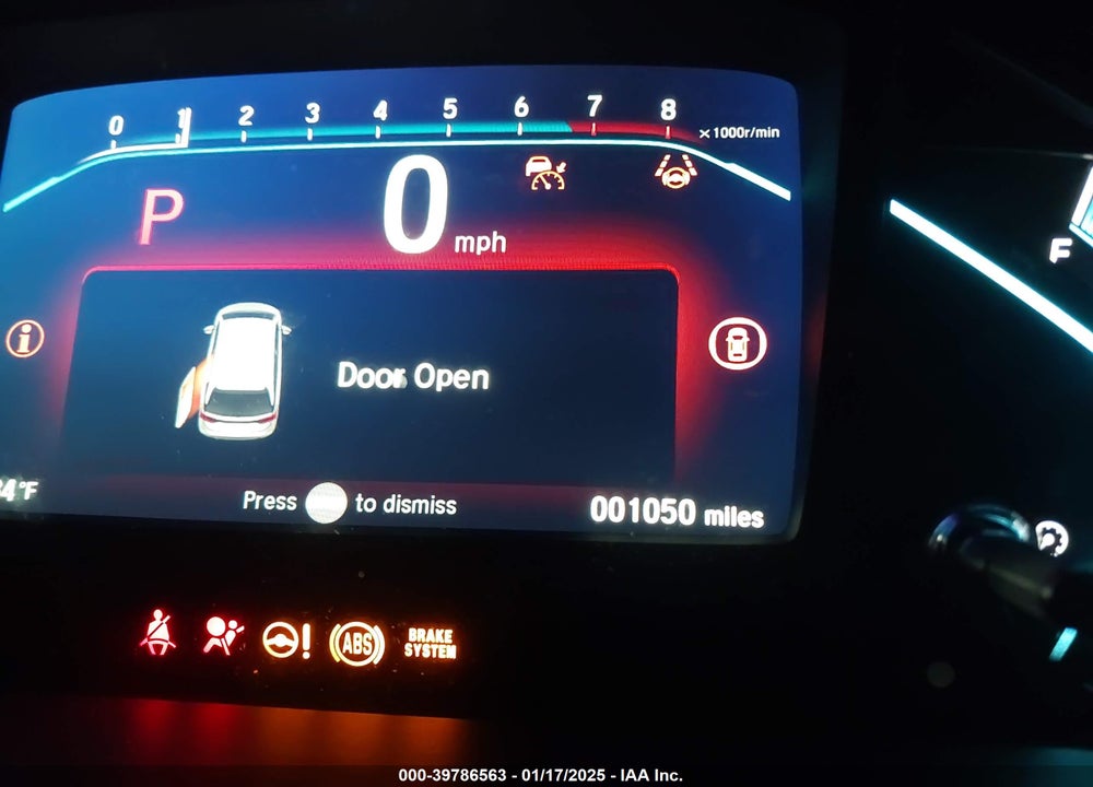 2024 HONDA ODYSSEY EX VIN: 5FNRL6H58RB011991
