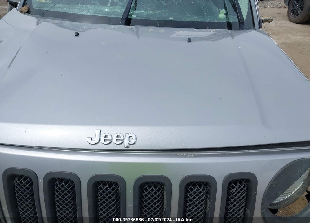 2016 JEEP PATRIOT LATITUDE VIN: 1C4NJRFB1GD608337
