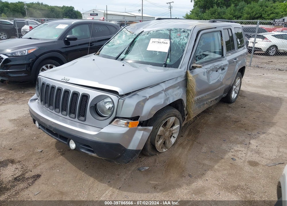 2016 JEEP PATRIOT LATITUDE VIN: 1C4NJRFB1GD608337
