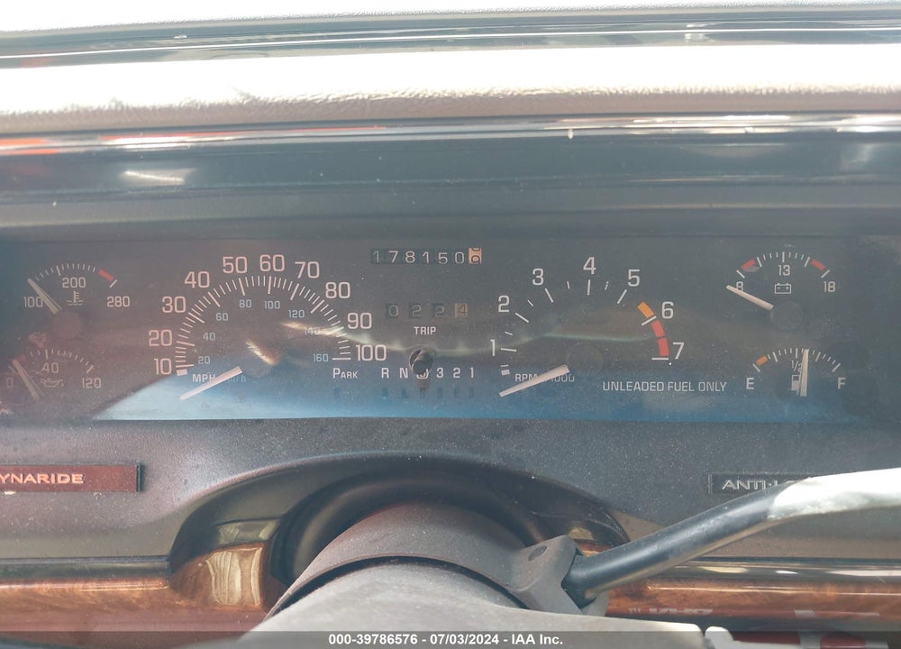 1995 BUICK PARK AVENUE VIN: 1G4CW52K5SH614016