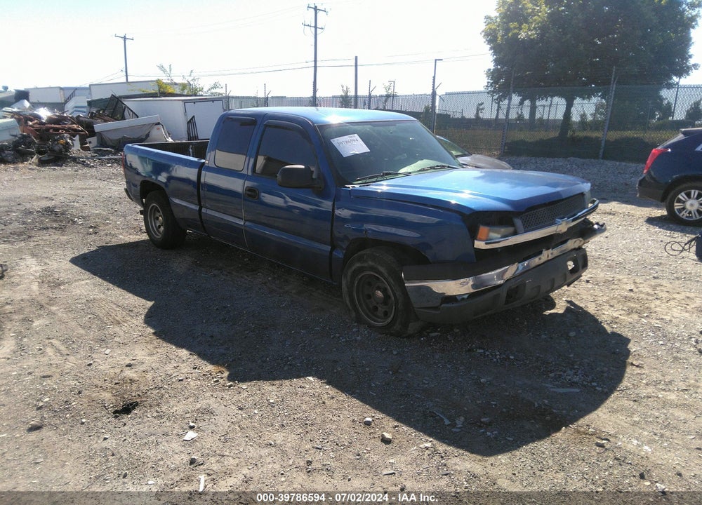 2004 CHEVROLET SILVERADO 1500 WORK TRUCK VIN: 1GCEC19X24Z299110