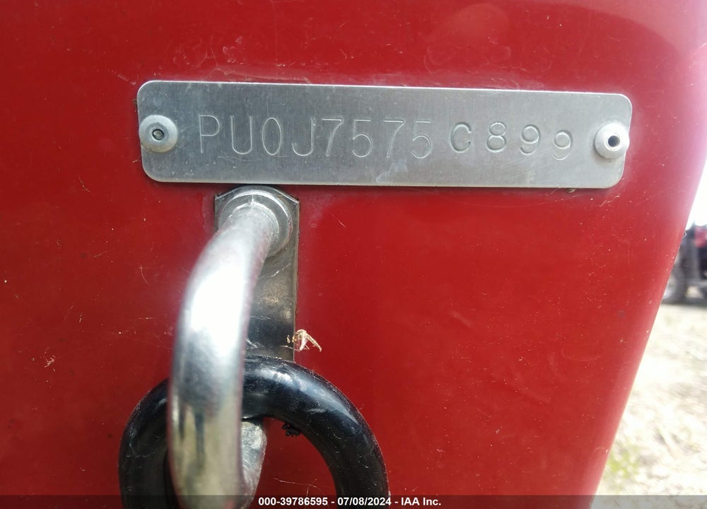 1999 WARRIOR OTHER VIN: PUOJ7575C899