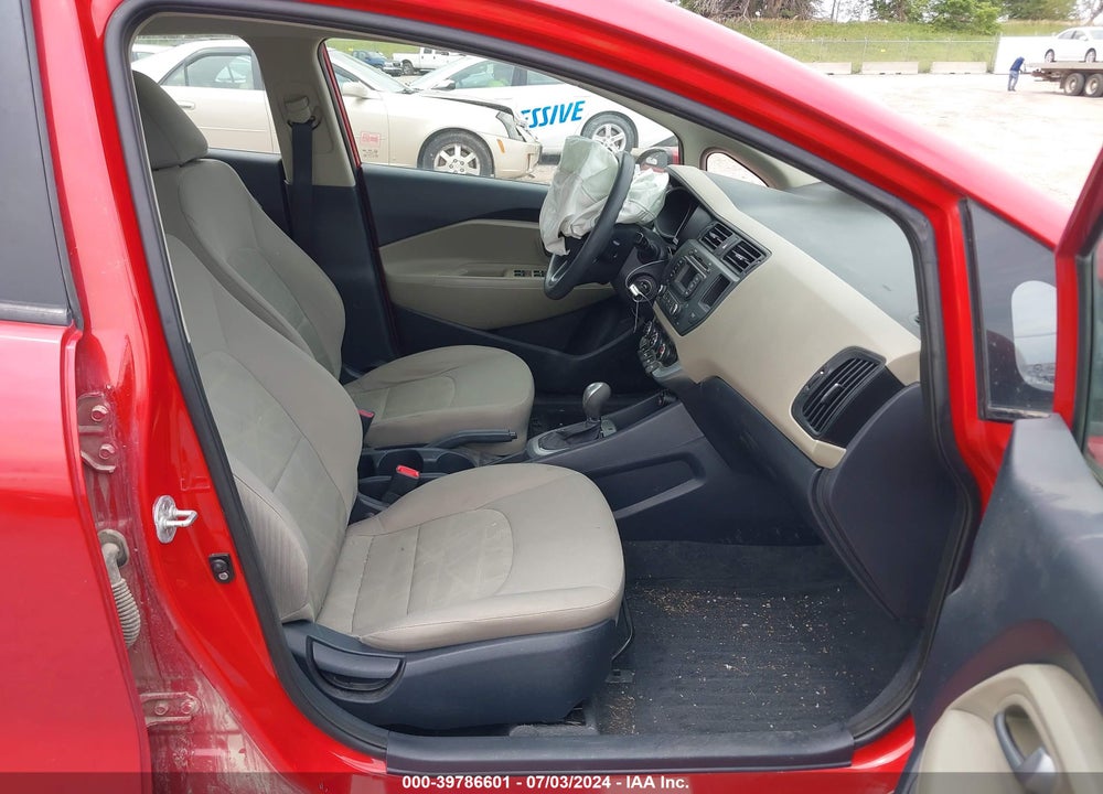 2014 KIA RIO LX VIN: KNADM4A33E6330089