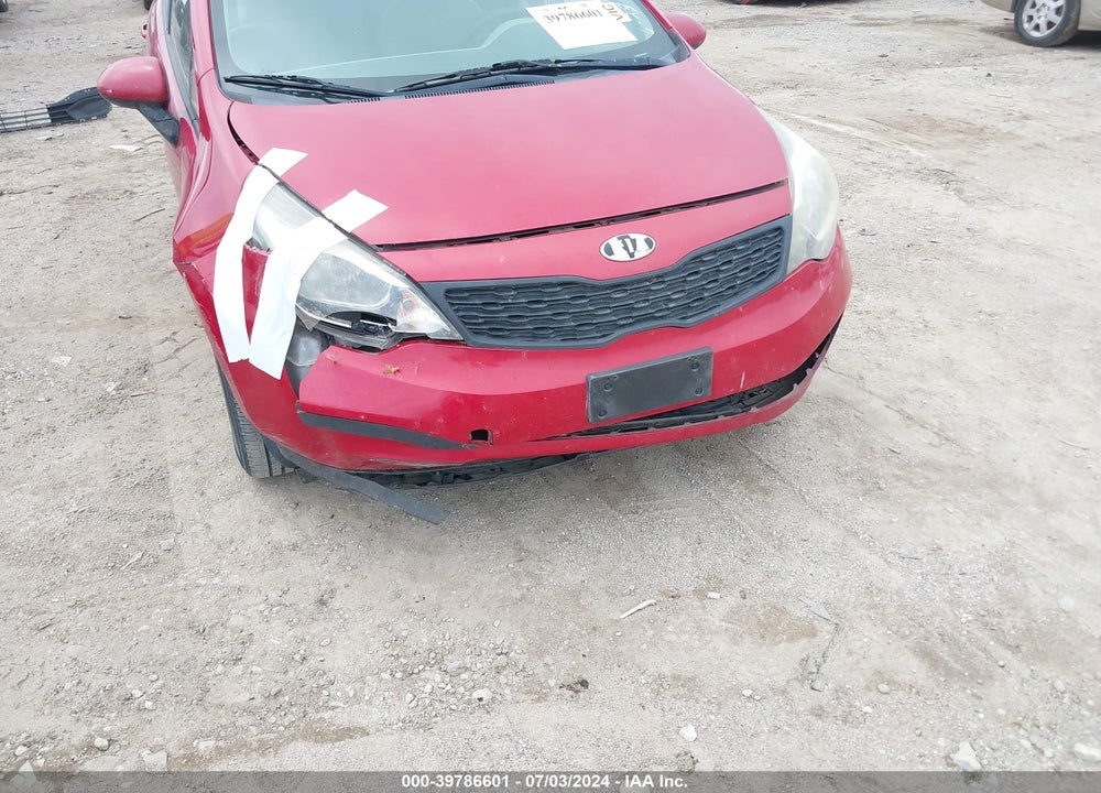 2014 KIA RIO LX VIN: KNADM4A33E6330089