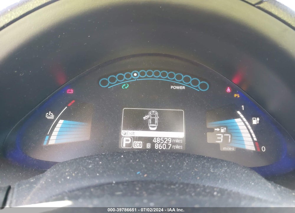 2015 NISSAN LEAF S VIN: 1N4AZ0CP7FC315281