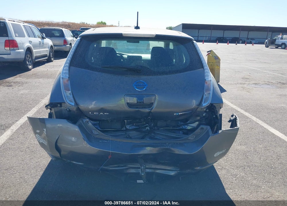 2015 NISSAN LEAF S VIN: 1N4AZ0CP7FC315281