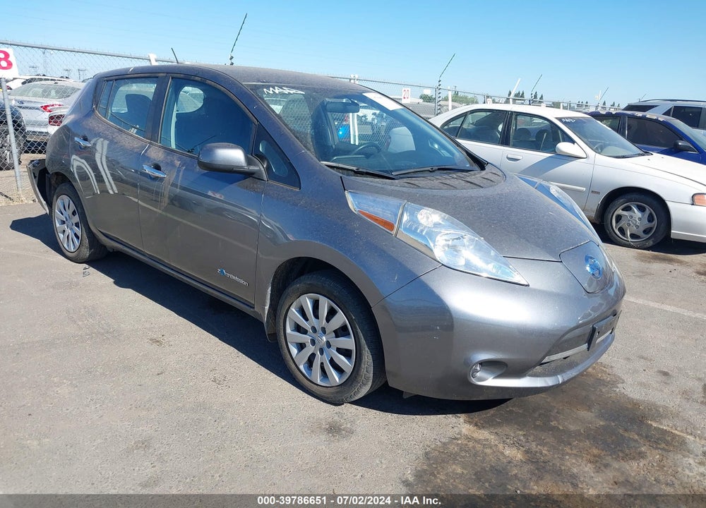 2015 NISSAN LEAF S VIN: 1N4AZ0CP7FC315281