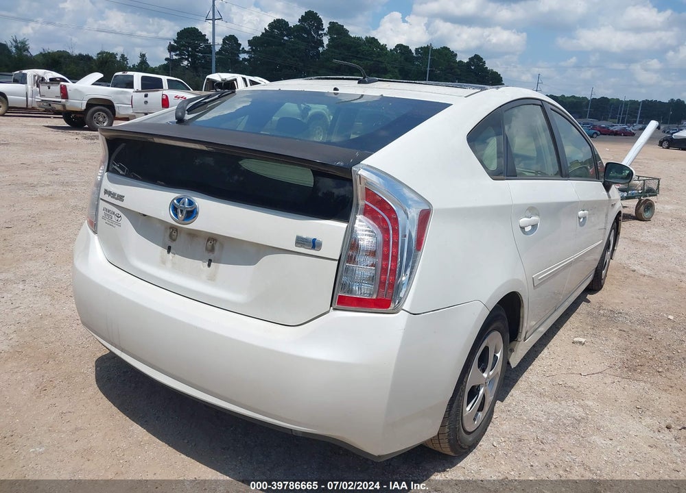 2012 TOYOTA PRIUS VIN: JTDKN3DUXC1518740