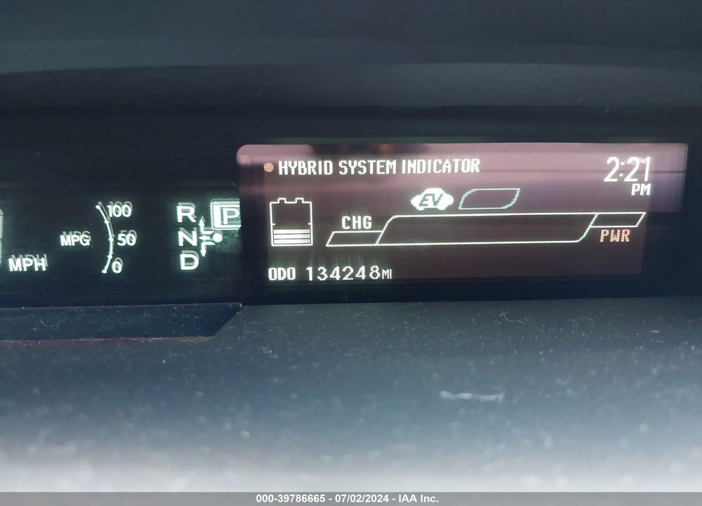 2012 TOYOTA PRIUS VIN: JTDKN3DUXC1518740