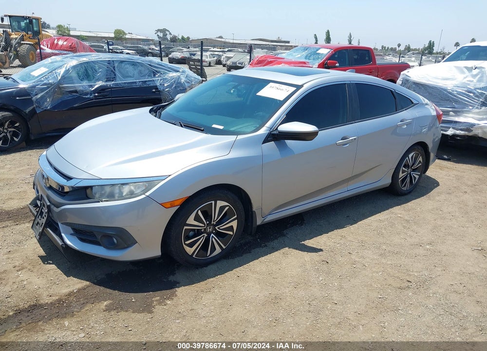 2017 HONDA CIVIC EX-L VIN: 2HGFC1F73HH641714