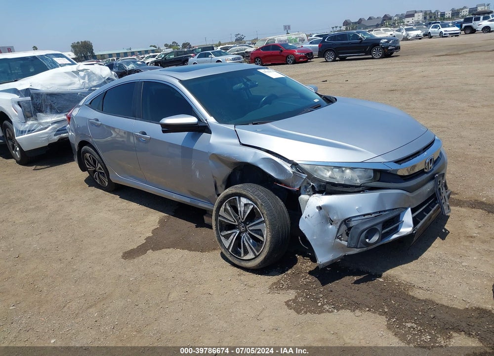2017 HONDA CIVIC EX-L VIN: 2HGFC1F73HH641714