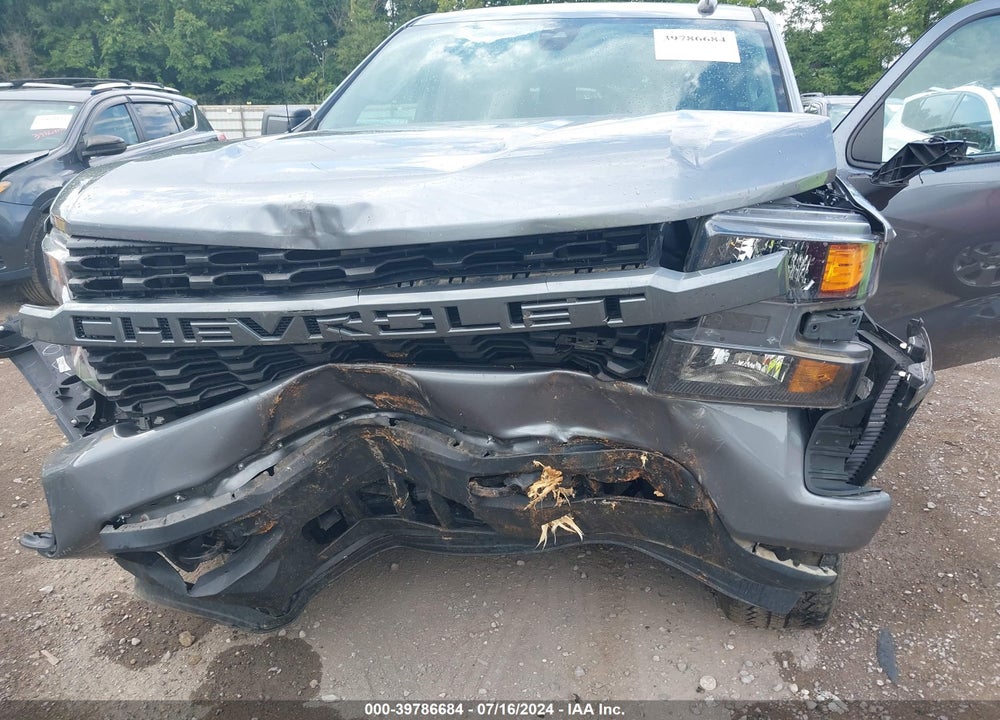 2021 CHEVROLET SILVERADO 1500 CUSTOM VIN: 3GCPYBEK2MG282284