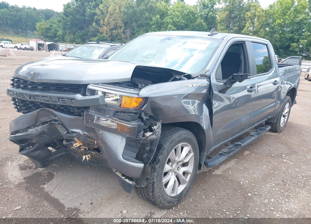 2021 CHEVROLET SILVERADO 1500 CUSTOM VIN: 3GCPYBEK2MG282284