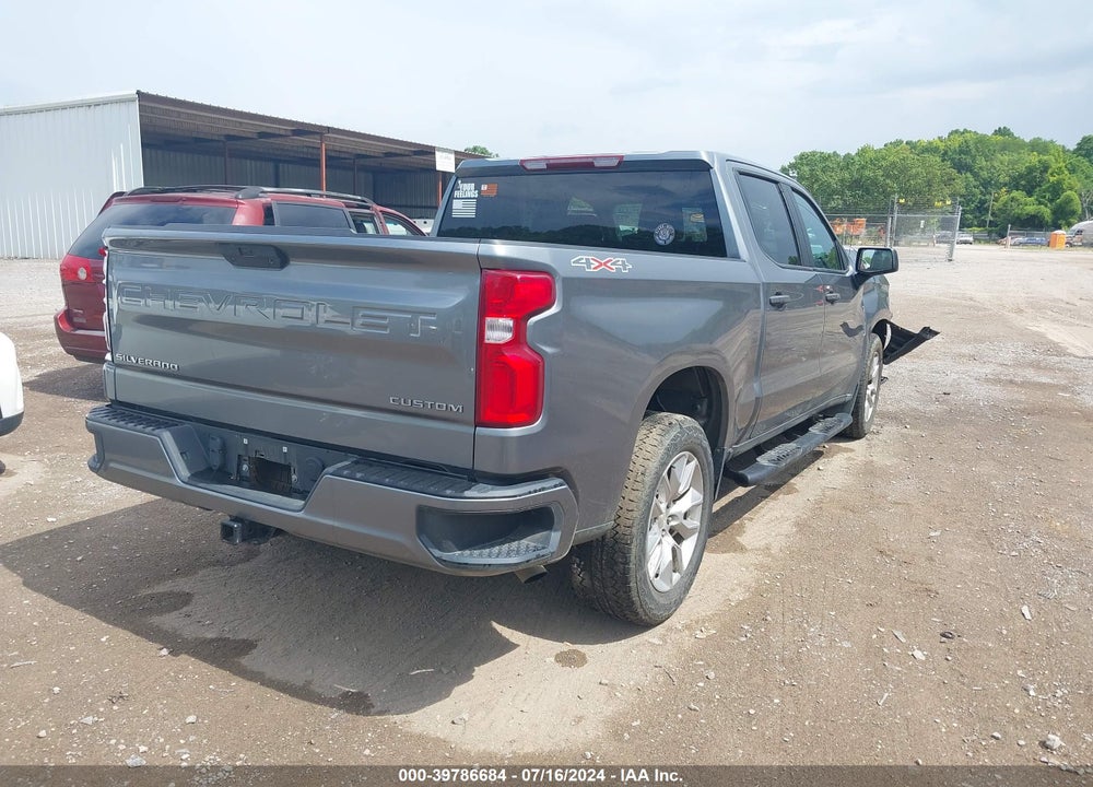 2021 CHEVROLET SILVERADO 1500 CUSTOM VIN: 3GCPYBEK2MG282284
