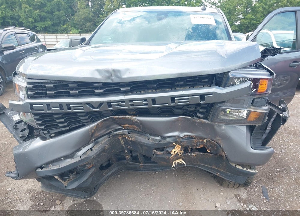 2021 CHEVROLET SILVERADO 1500 CUSTOM VIN: 3GCPYBEK2MG282284