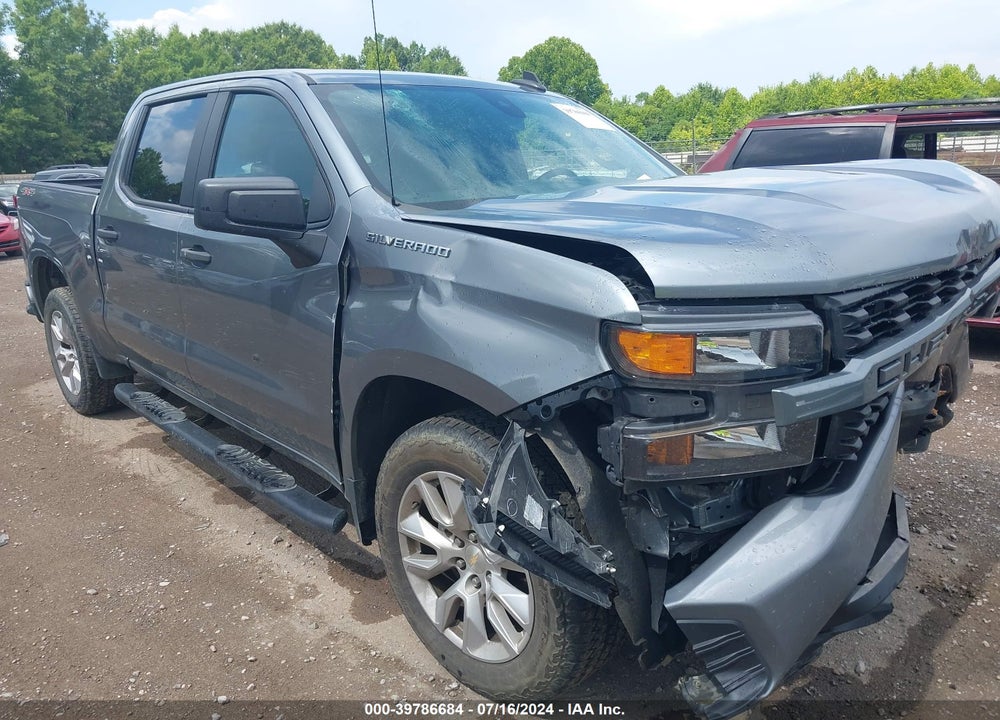 2021 CHEVROLET SILVERADO 1500 CUSTOM VIN: 3GCPYBEK2MG282284