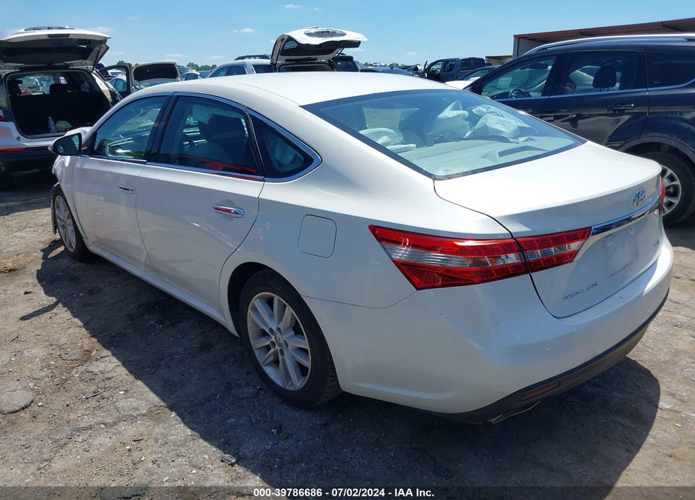 2014 TOYOTA AVALON XLE VIN: 4T1BK1EB0EU078373