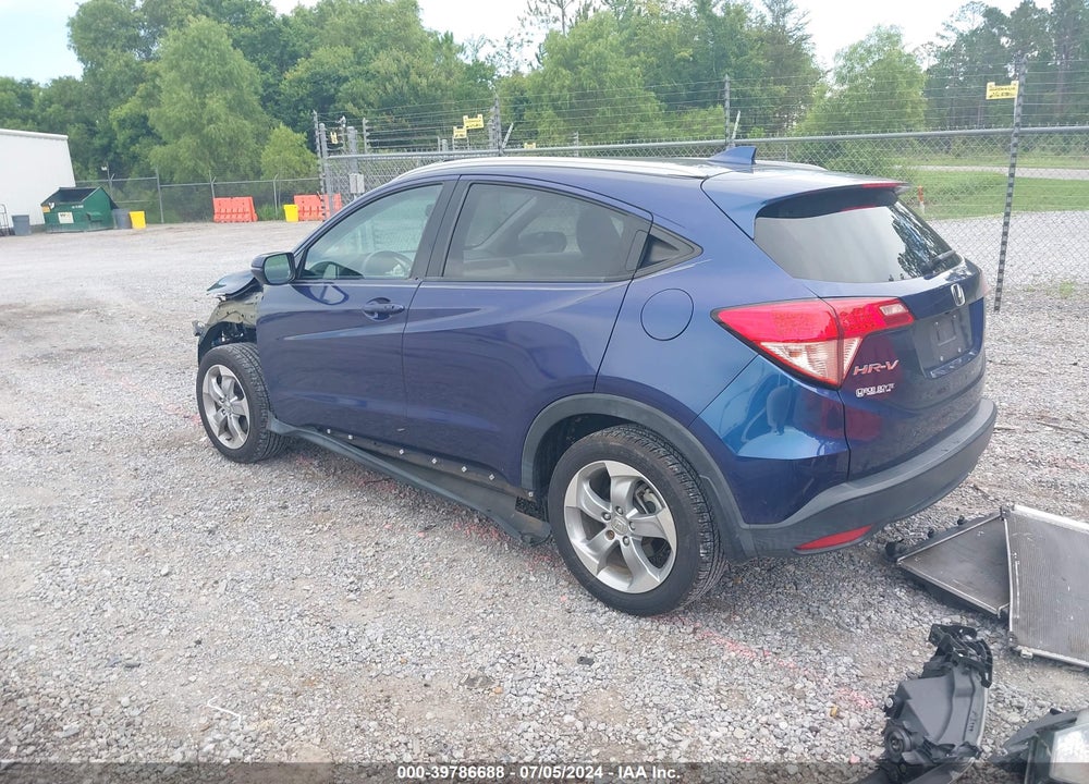 2017 HONDA HR-V EX-L VIN: 3CZRU5H74HM718454