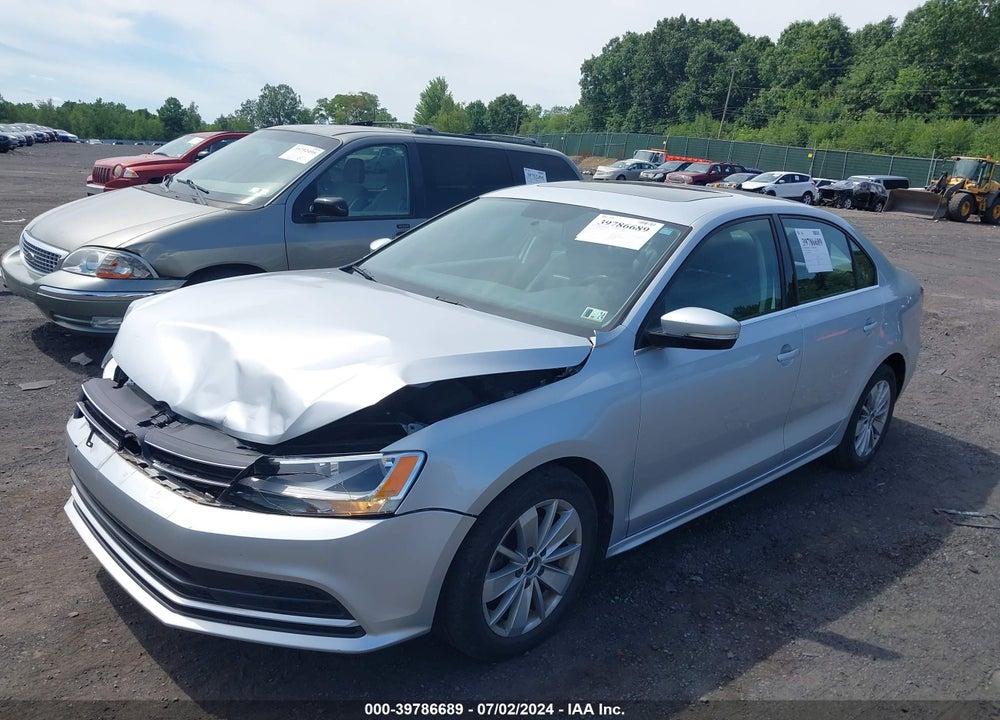 2015 VOLKSWAGEN JETTA 2.0L TDI SE VIN: 3VWLA7AJ8FM422675