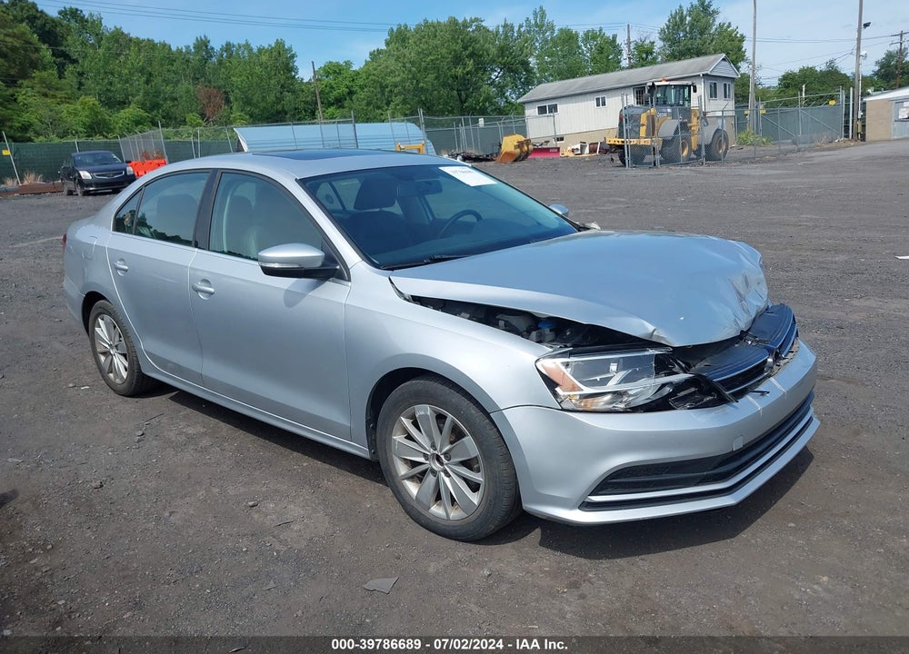 2015 VOLKSWAGEN JETTA 2.0L TDI SE VIN: 3VWLA7AJ8FM422675