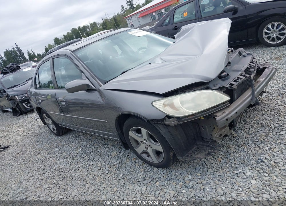 2004 HONDA CIVIC EX VIN: 2HGES26764H535238