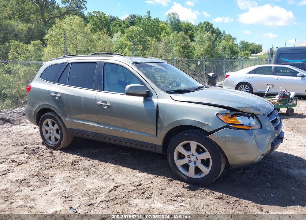 2009 HYUNDAI SANTA FE LIMITED VIN: 5NMSH13E09H244484