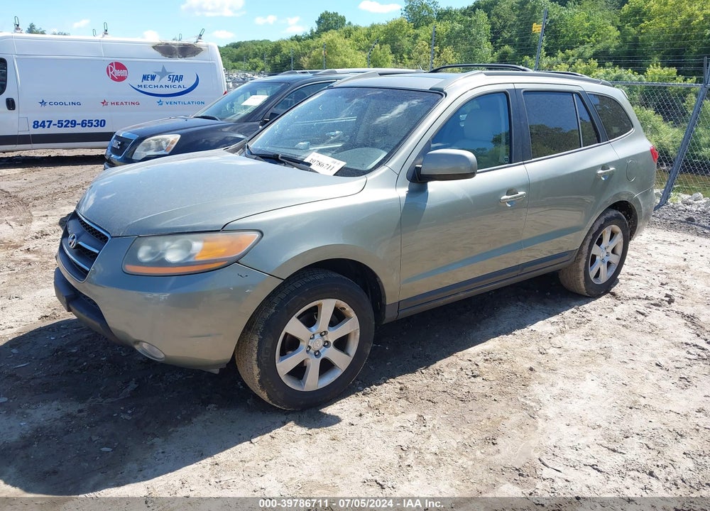2009 HYUNDAI SANTA FE LIMITED VIN: 5NMSH13E09H244484