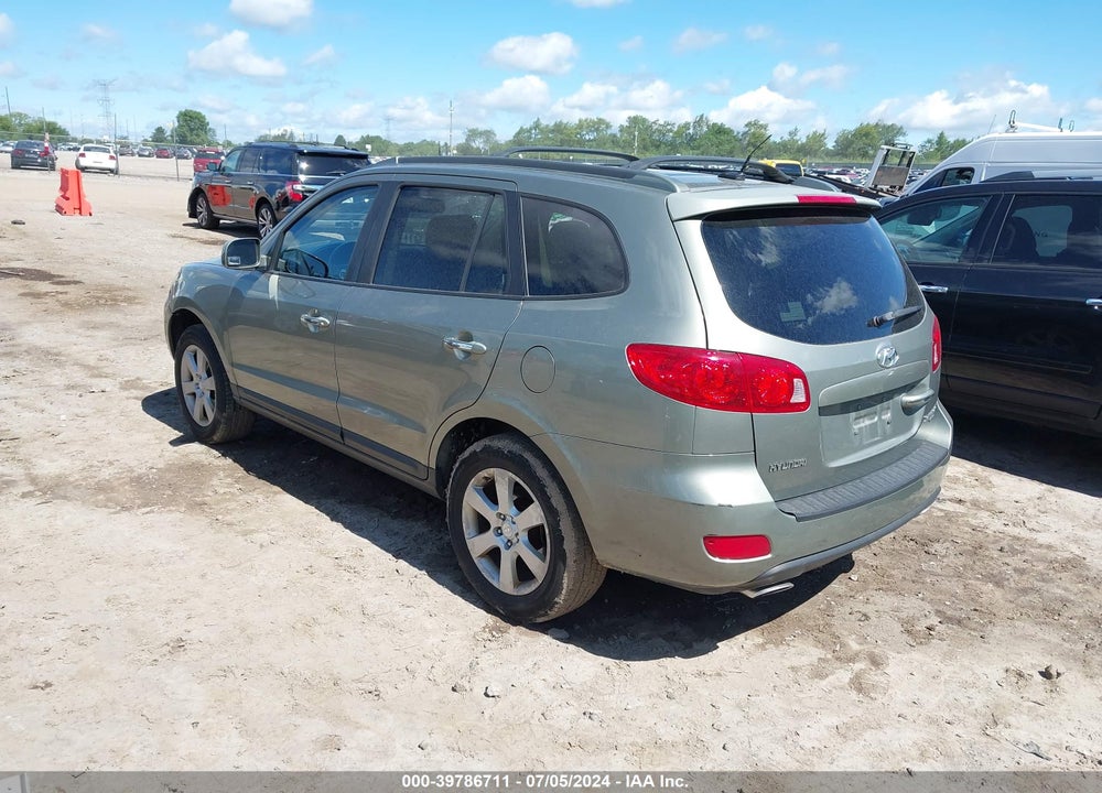 2009 HYUNDAI SANTA FE LIMITED VIN: 5NMSH13E09H244484