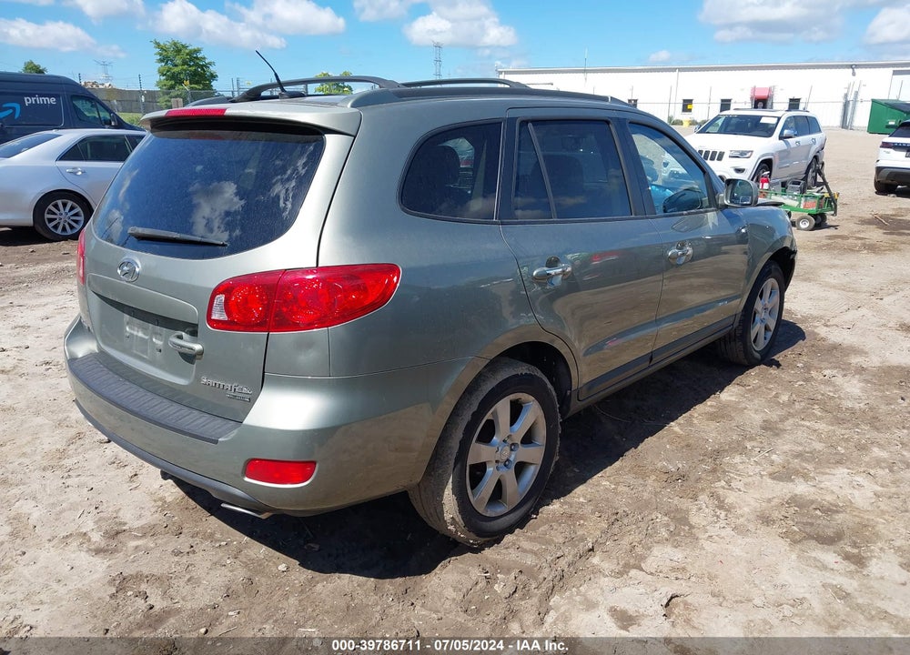 2009 HYUNDAI SANTA FE LIMITED VIN: 5NMSH13E09H244484