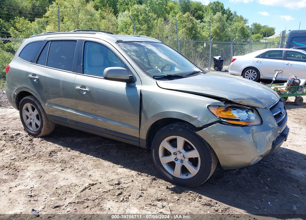 2009 HYUNDAI SANTA FE LIMITED VIN: 5NMSH13E09H244484