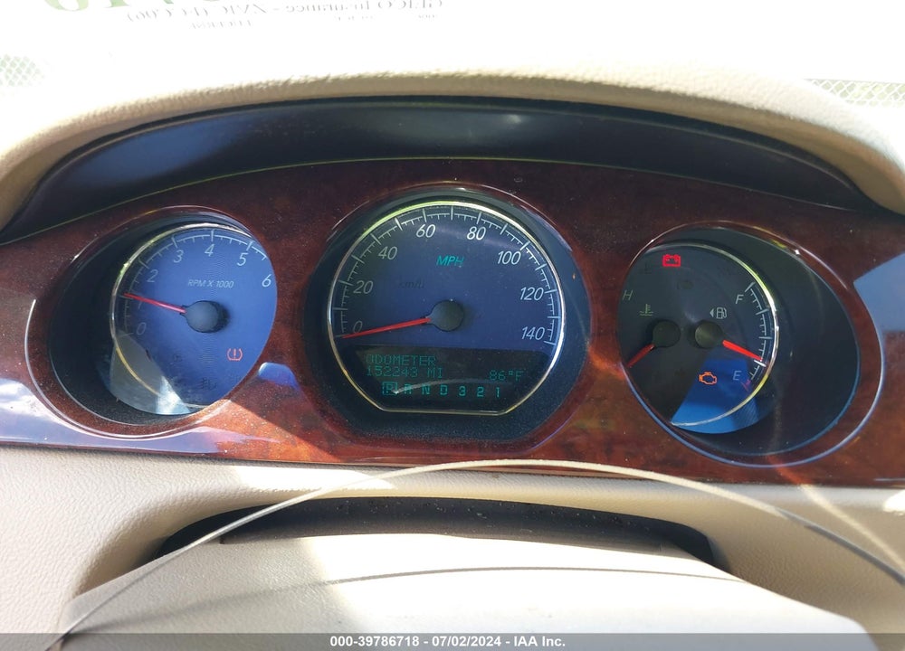 2006 BUICK LUCERNE CXS VIN: 1G4HE57Y86U201610