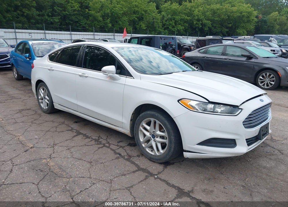 2016 FORD FUSION SE VIN: 3FA6P0H74GR318372