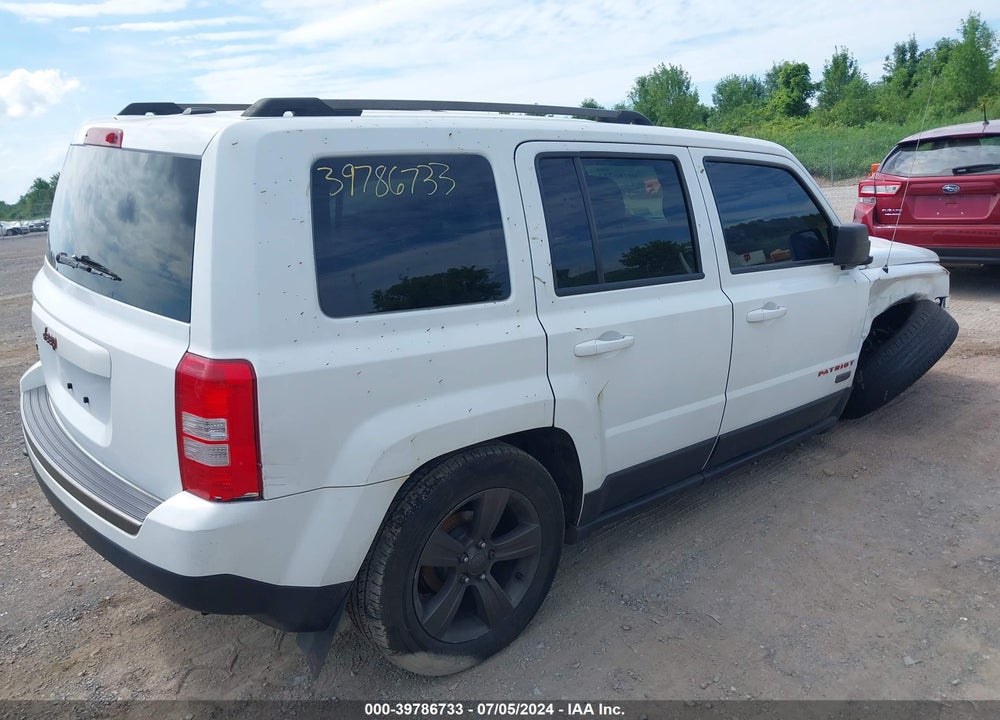2017 JEEP PATRIOT 75TH ANNIVERSARY EDITION 4X4 VIN: 1C4NJRBB9HD135679