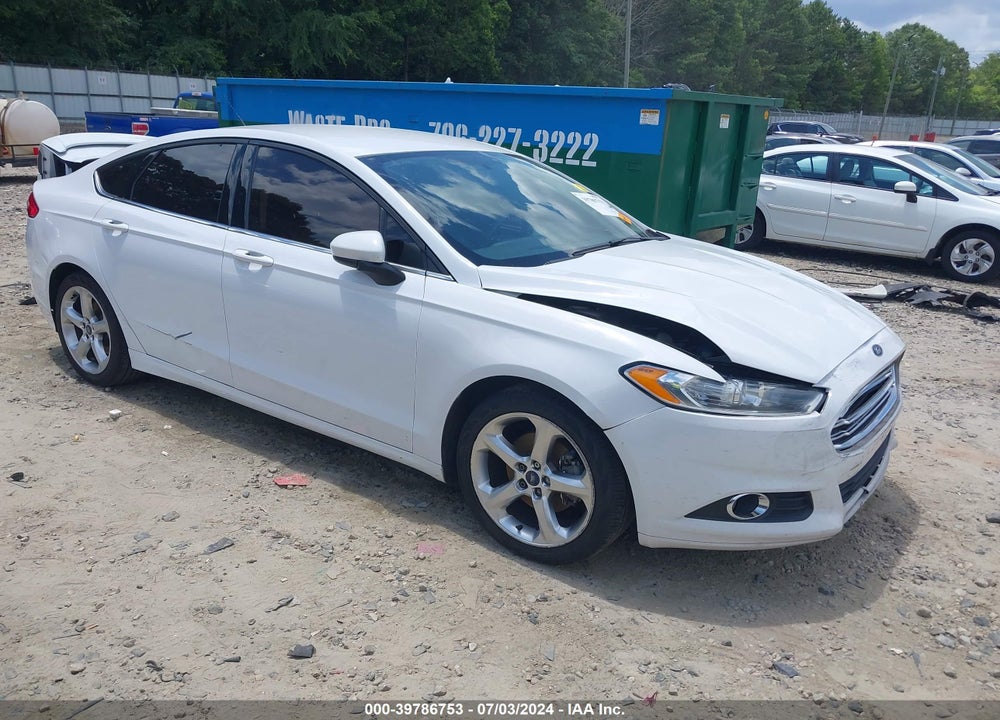 2016 FORD FUSION S VIN: 3FA6P0G77GR338097