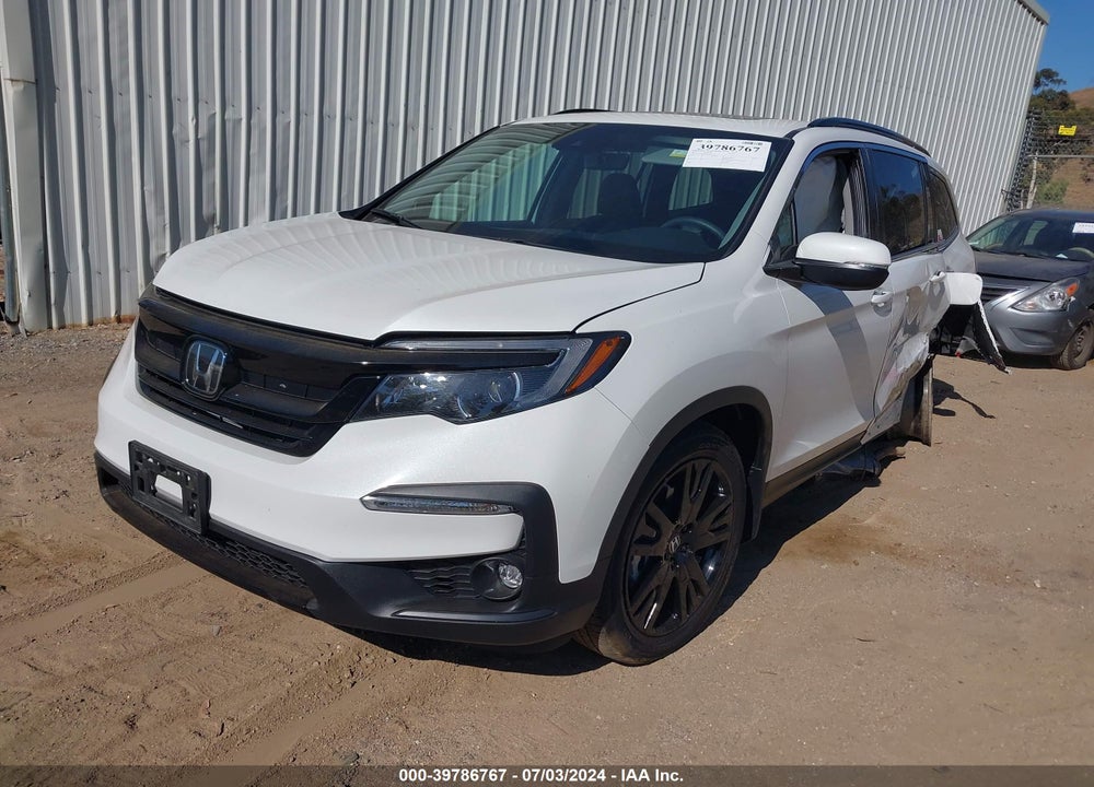 2022 HONDA PILOT AWD SPECIAL EDITION VIN: 5FNYF6H20NB078023