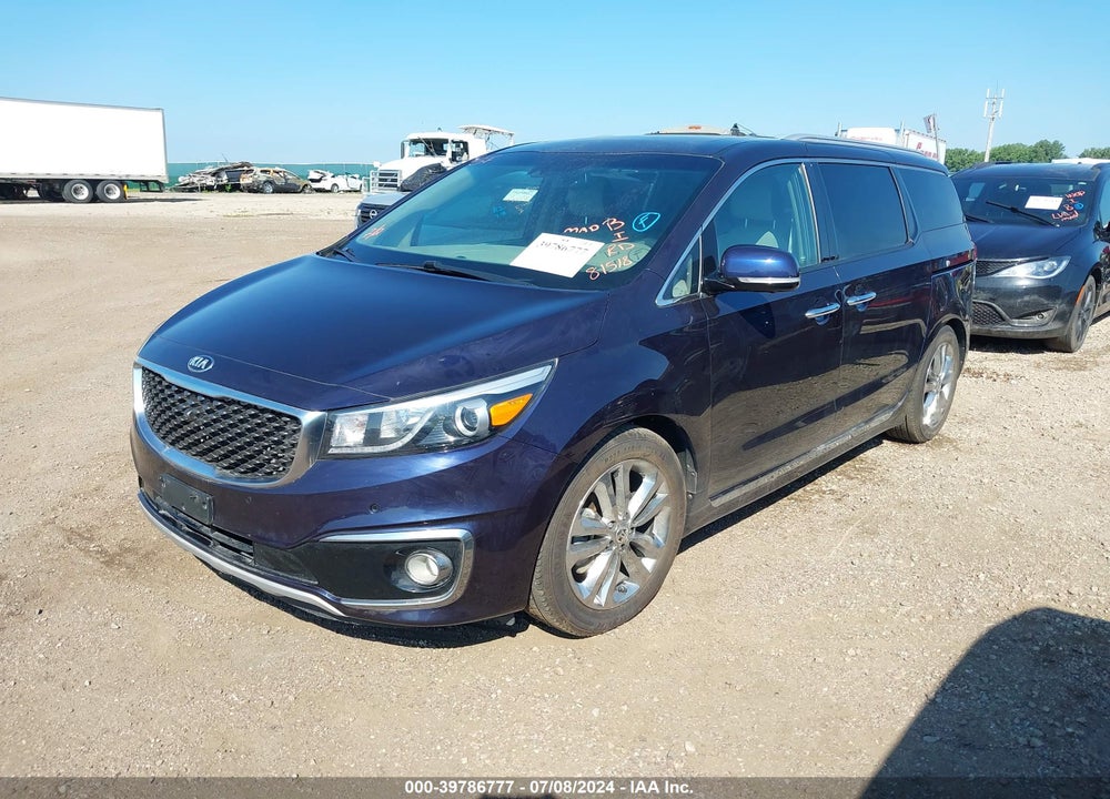 2018 KIA SEDONA SX LIMITED VIN: KNDME5C10J6367371