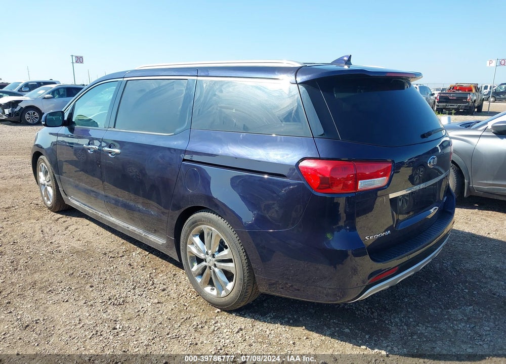 2018 KIA SEDONA SX LIMITED VIN: KNDME5C10J6367371