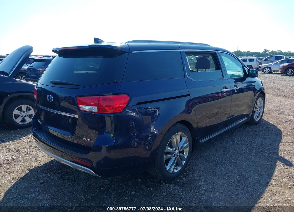 2018 KIA SEDONA SX LIMITED VIN: KNDME5C10J6367371