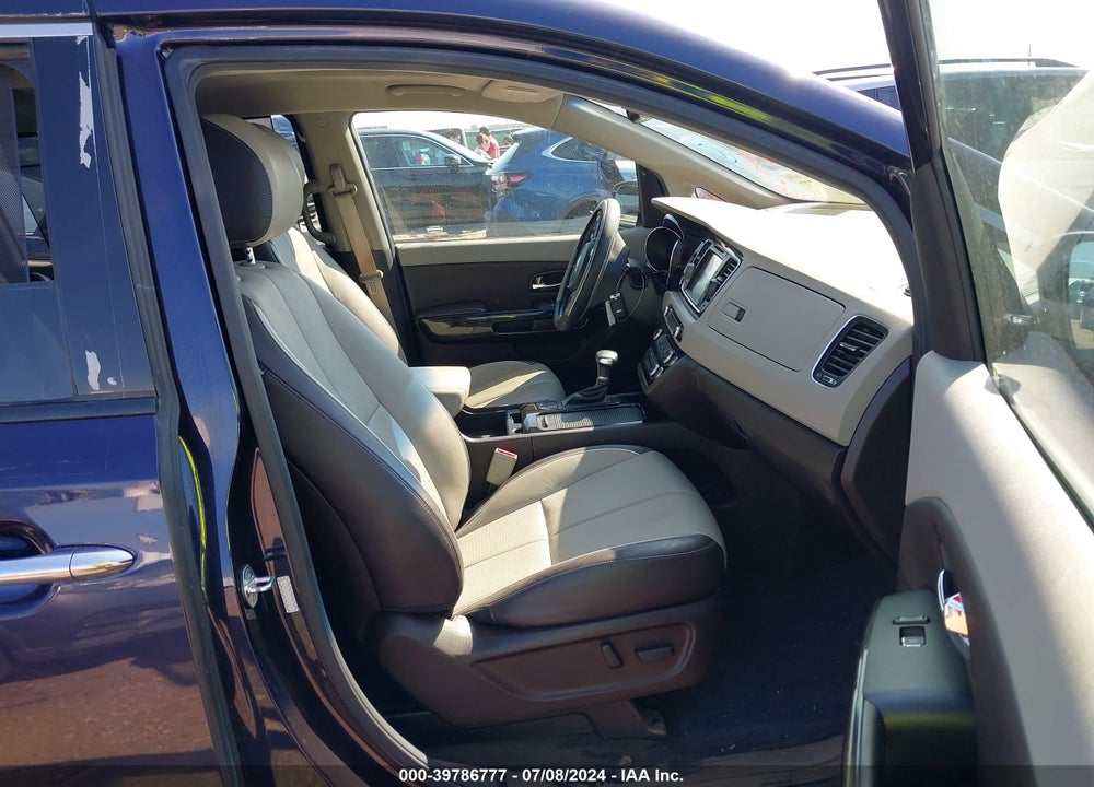 2018 KIA SEDONA SX LIMITED VIN: KNDME5C10J6367371